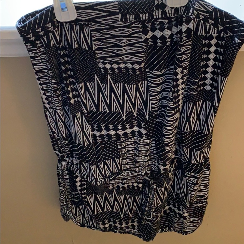 Unique patterned Romper